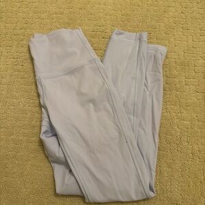 Periwinkle Wunder Under Lululemon Leggings